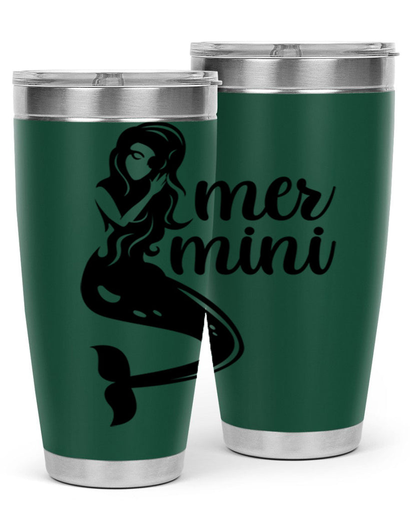 Mer mini 352#- mermaid- Tumbler