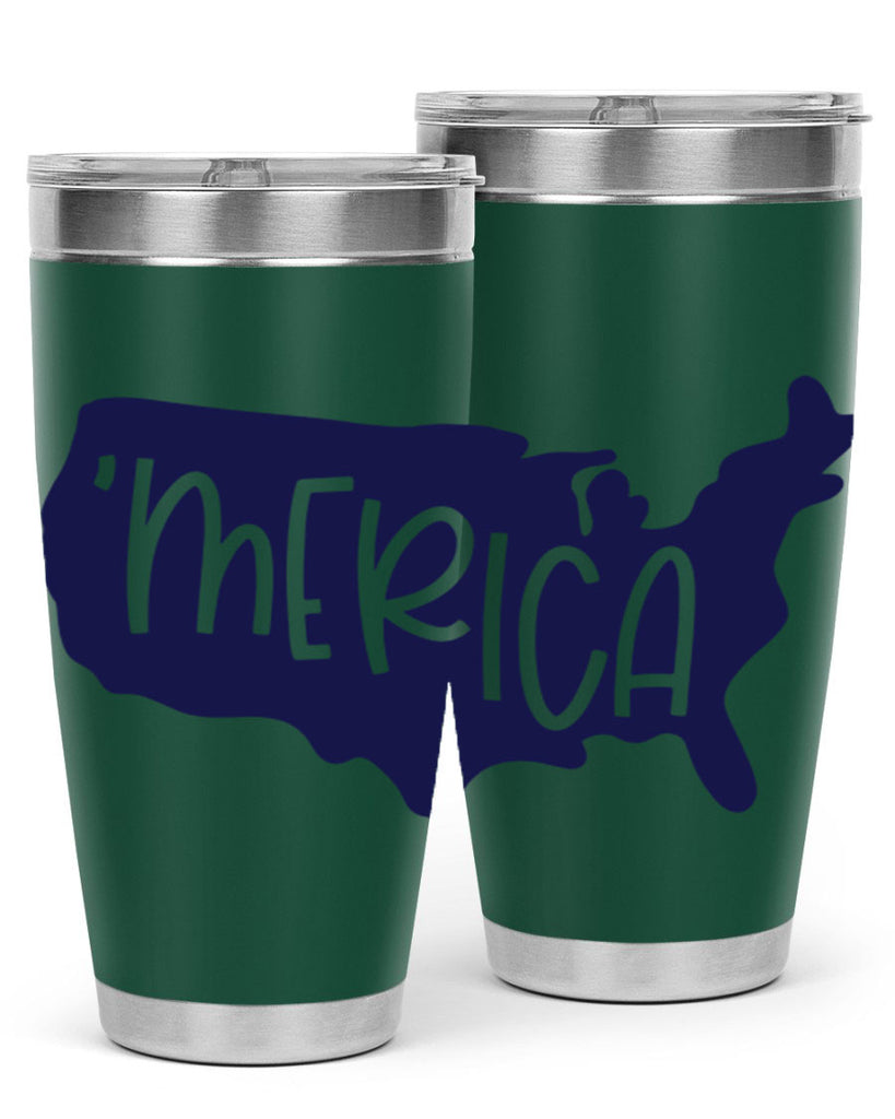 Merica Style 137#- Fourt Of July- Tumbler