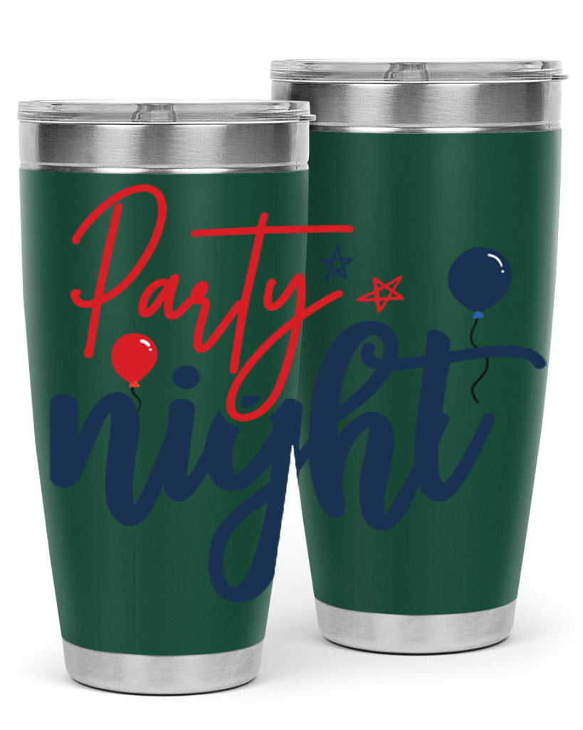 Party Night Style 84#- Fourt Of July- Tumbler