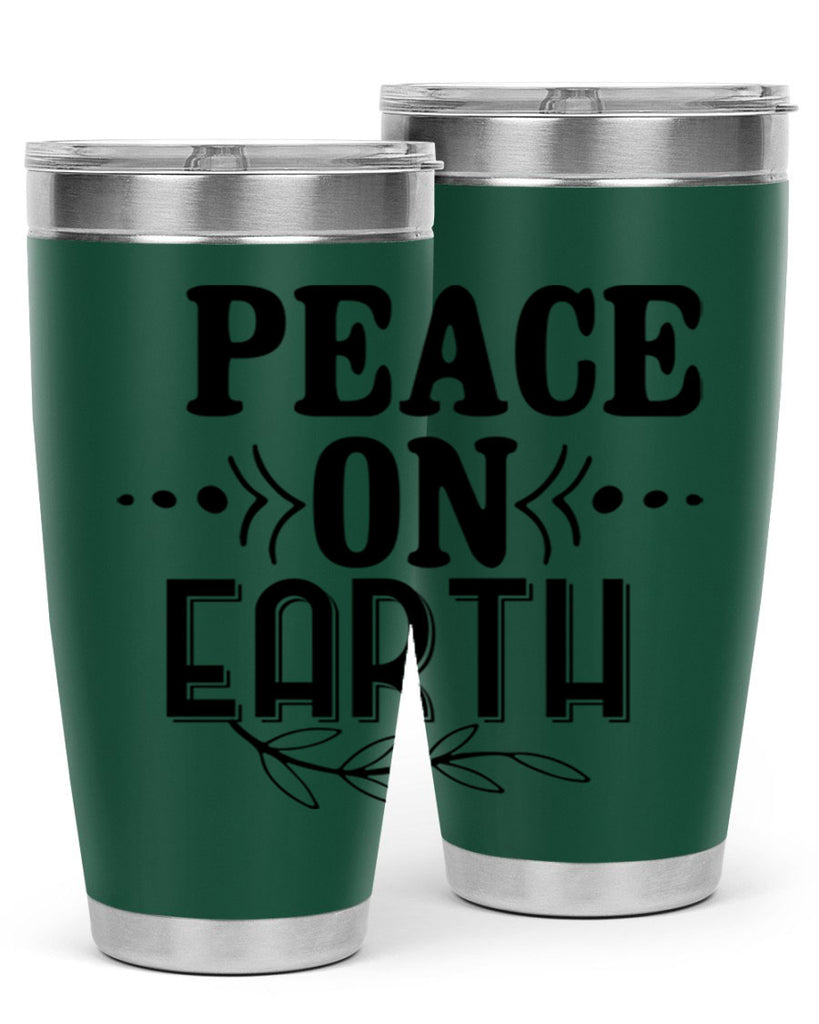 Peace on Earth 334#- winter- Tumbler