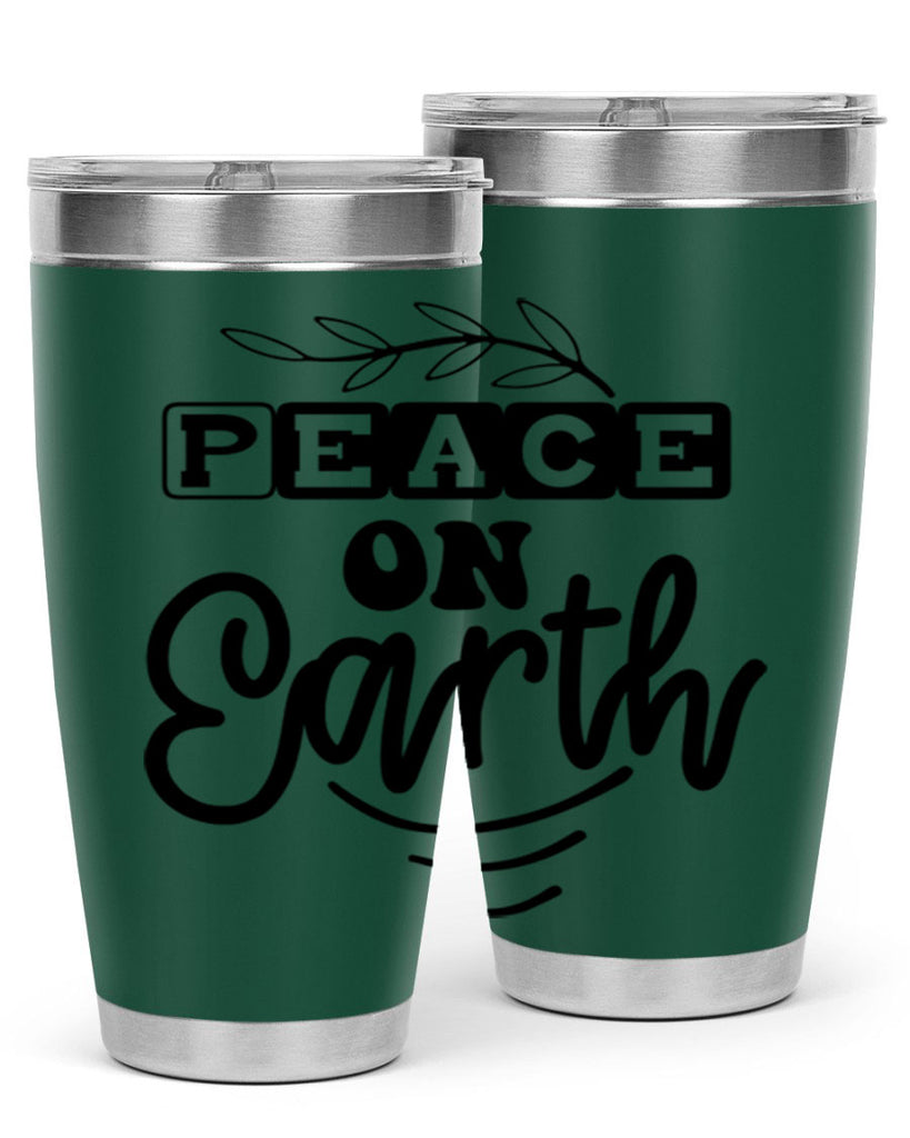 Peace on Earth 335#- winter- Tumbler