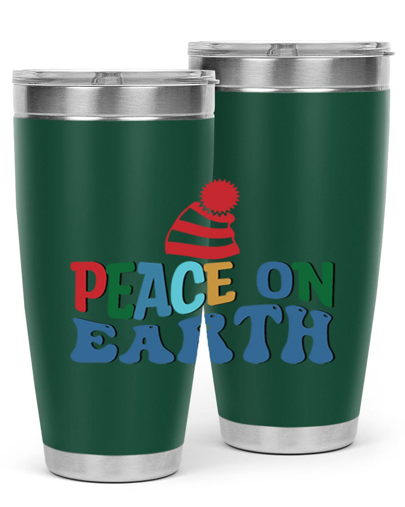 Peace on Earth 337#- winter- Tumbler