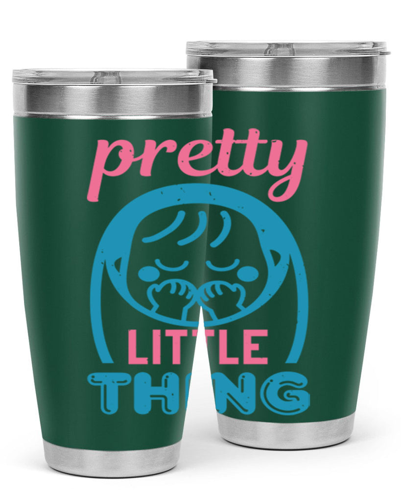 Pretty little Thing Style 19#- baby shower- tumbler