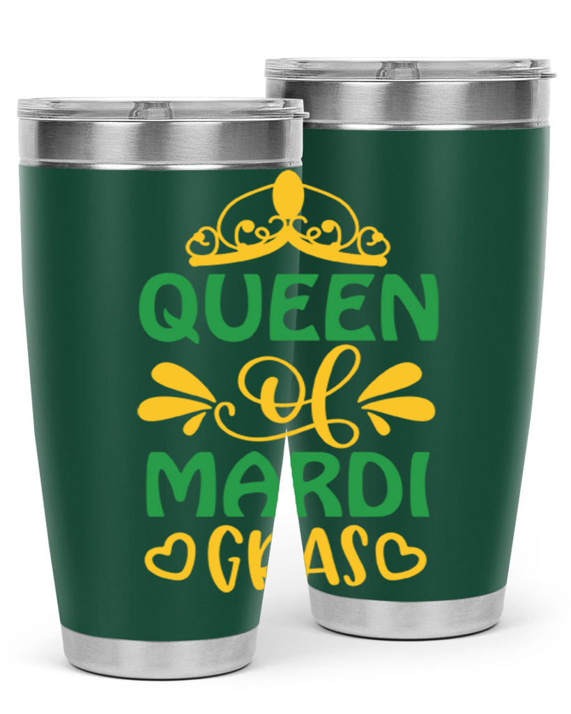 Queen Of Mardi Gras 134#- fashion- Cotton Tank