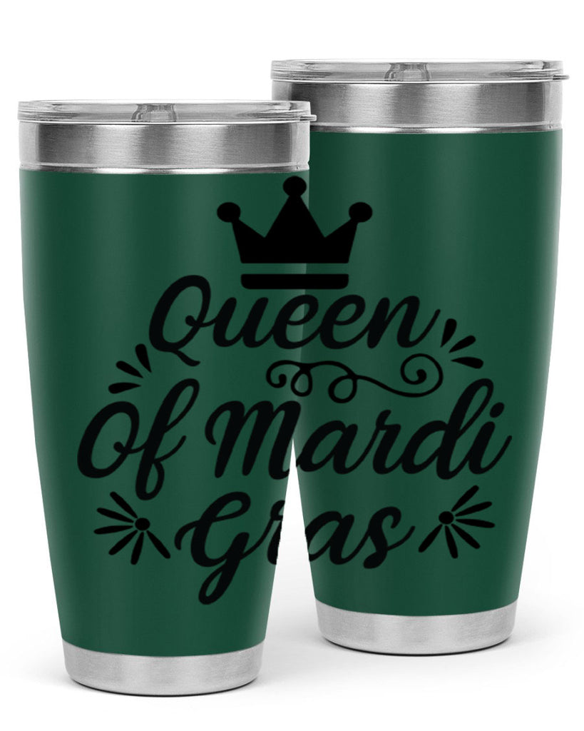 Queen Of Mardi Gras 135#- fashion- Cotton Tank