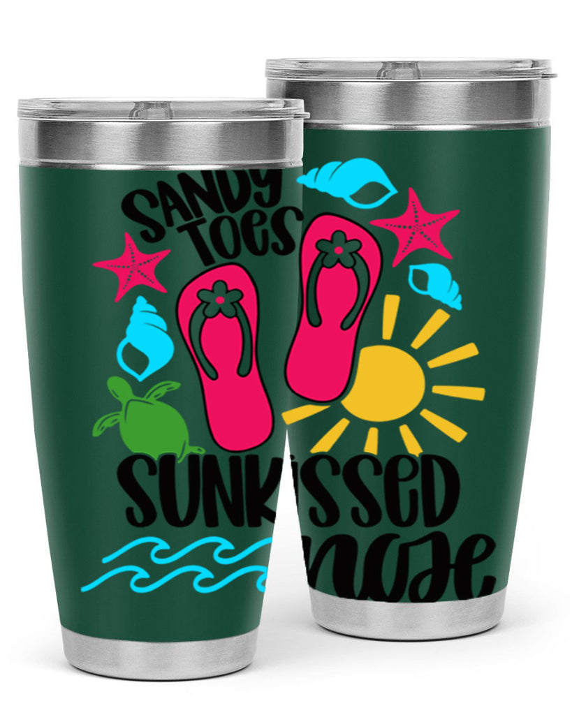 Sandy Toes Sunkissed Nose Style 27#- summer- Tumbler