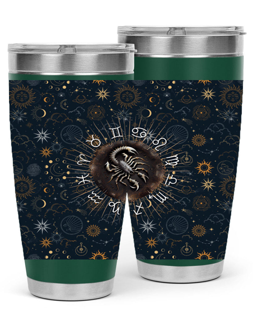 Scorpius Straight 466#- zodiac- Tumbler