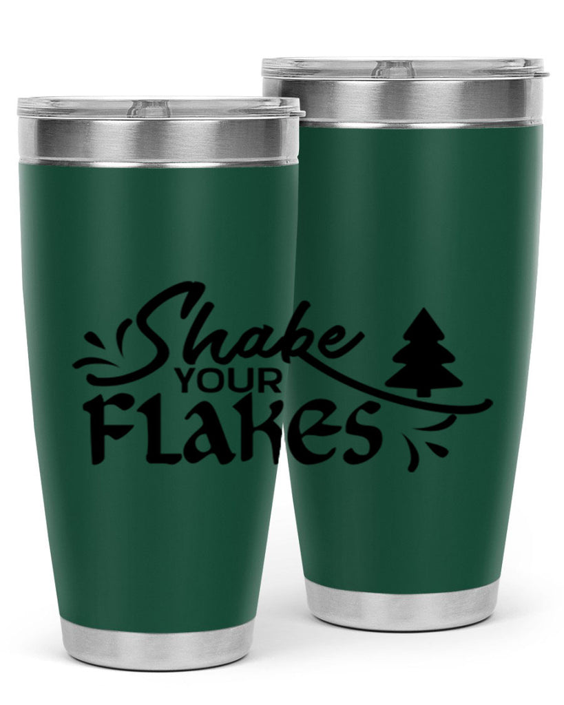 Shake Your Flakes 354#- winter- Tumbler