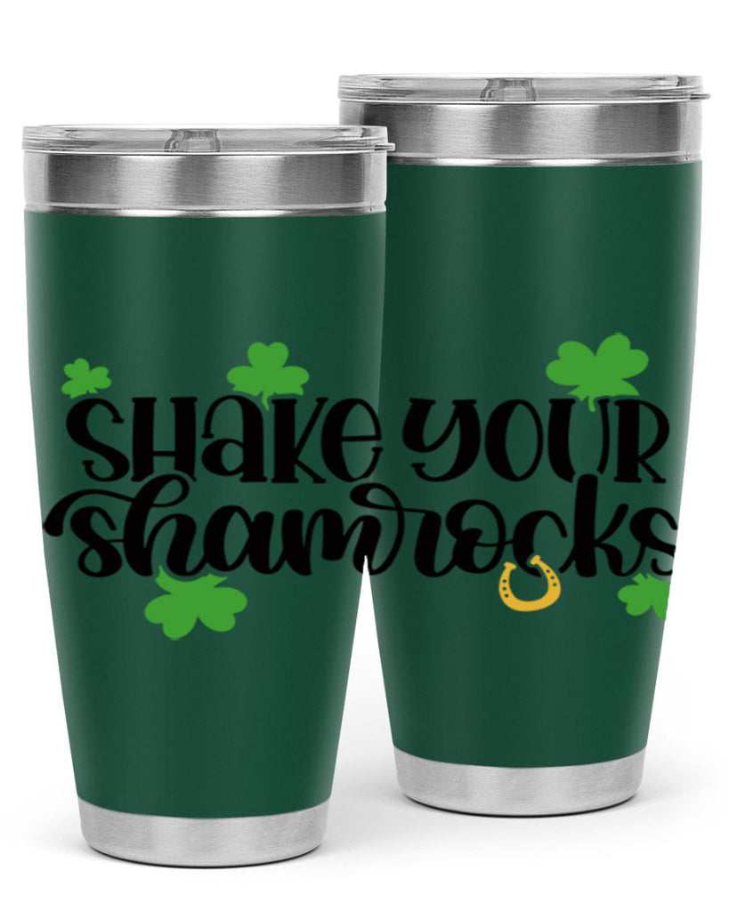 Shake Your Shamrocks Style 32#- St Patricks Day- Tumbler