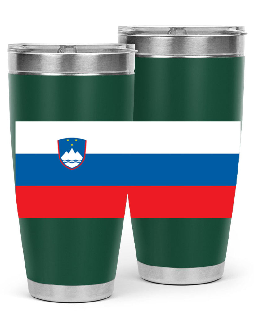 Slovenia 39#- world flags- Tumbler