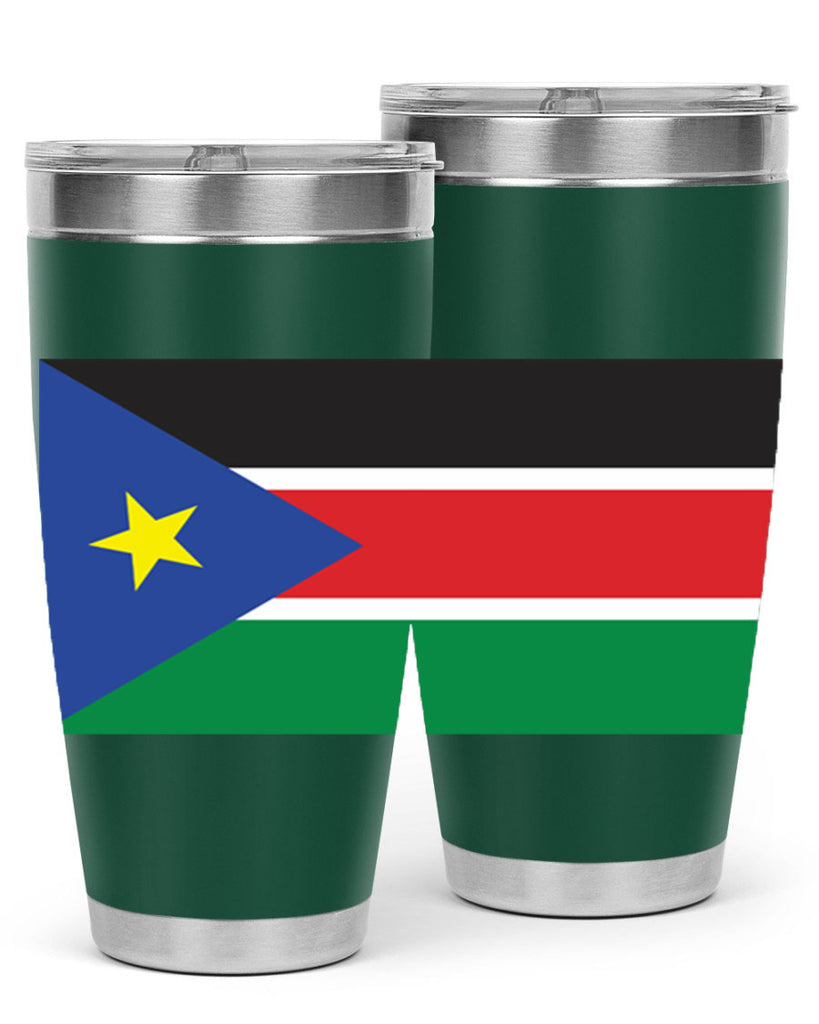 South Sudan 34#- world flags- Tumbler