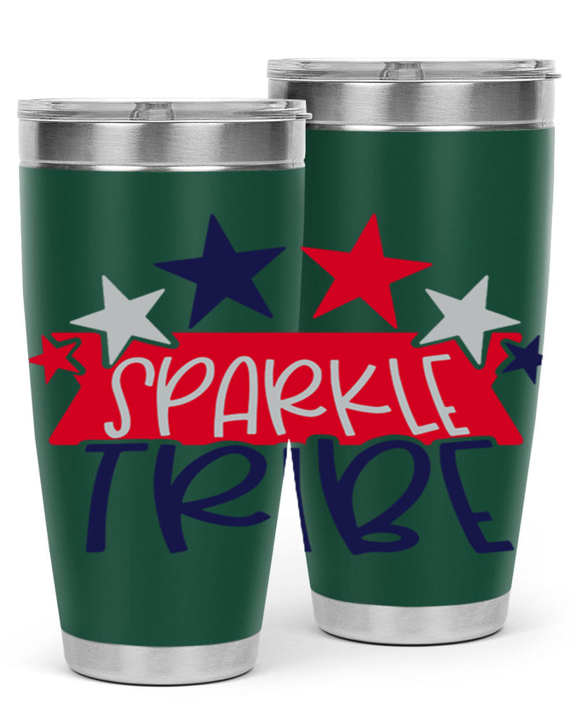 Sparkle Tribe Style 172#- Fourt Of July- Tumbler