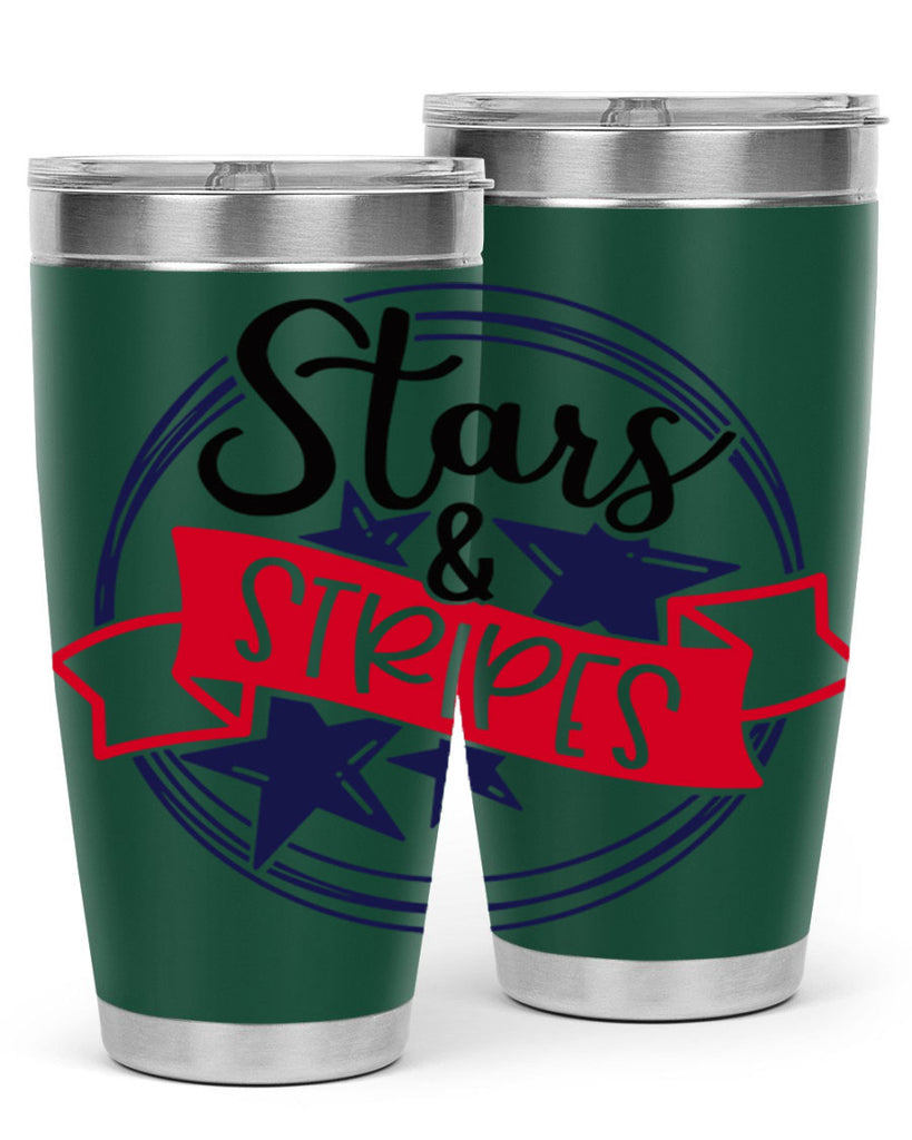 Stars StripeS Style 174#- Fourt Of July- Tumbler
