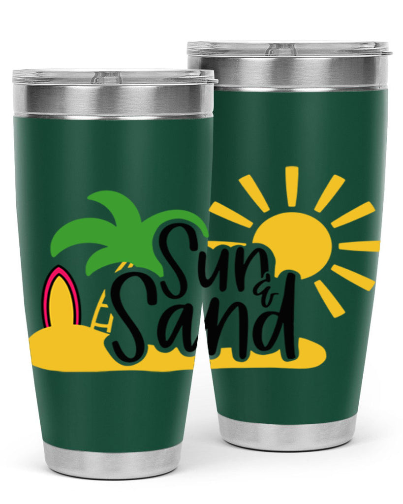 Sun Sand Style 17#- summer- Tumbler