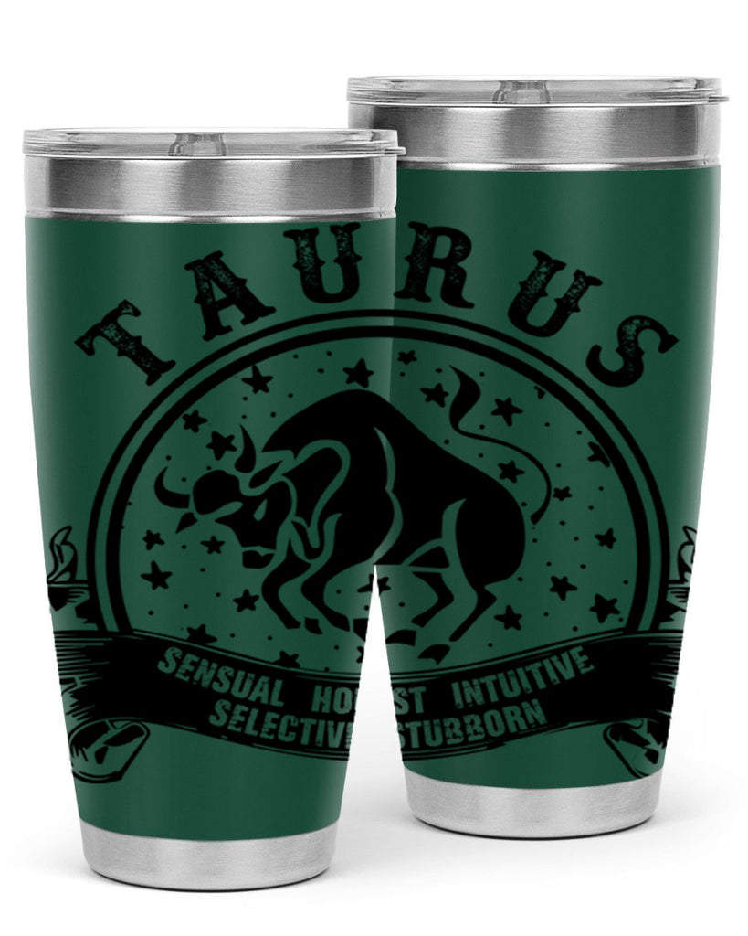 Taurus 5#- zodiac- Tumbler