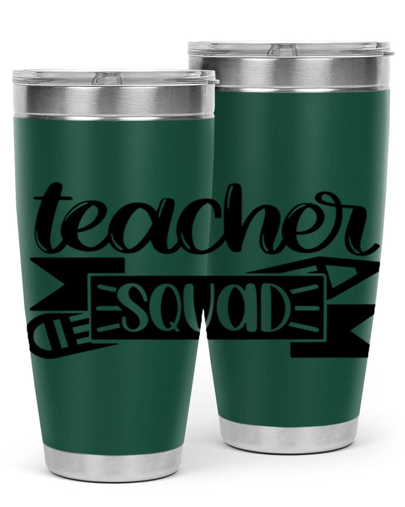 Teacher Squad Style 48#- teacher- tumbler