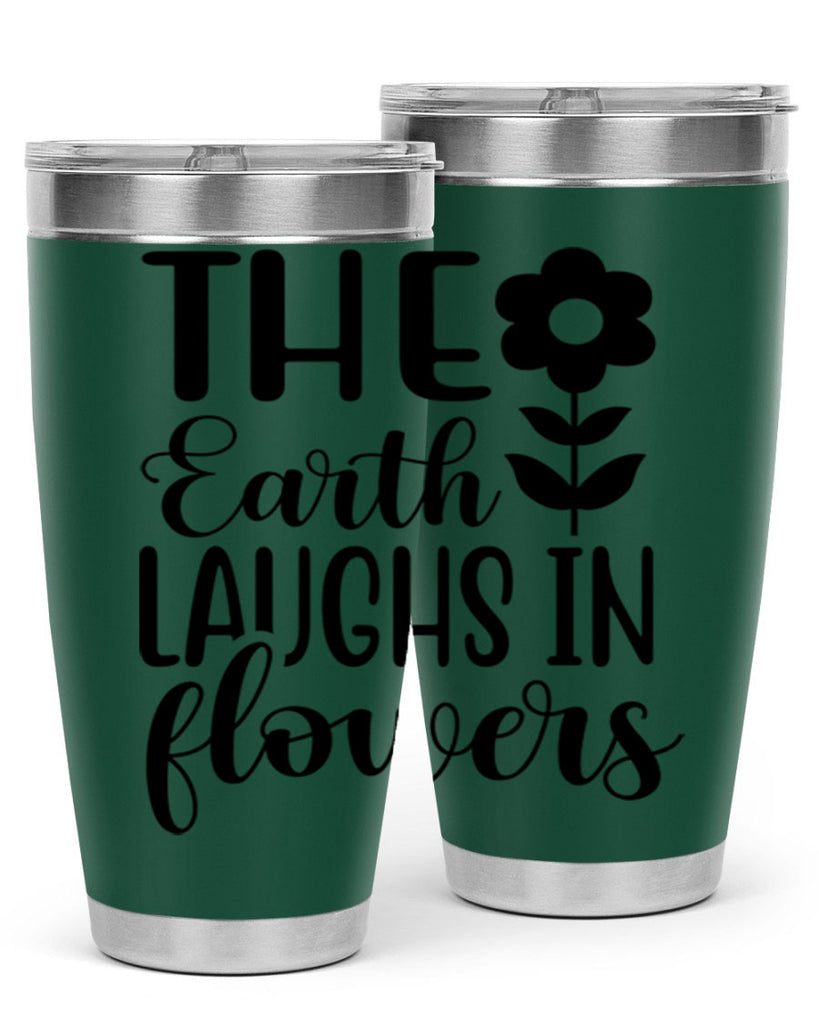 The earth laughs in flowers 548#- spring- Tumbler