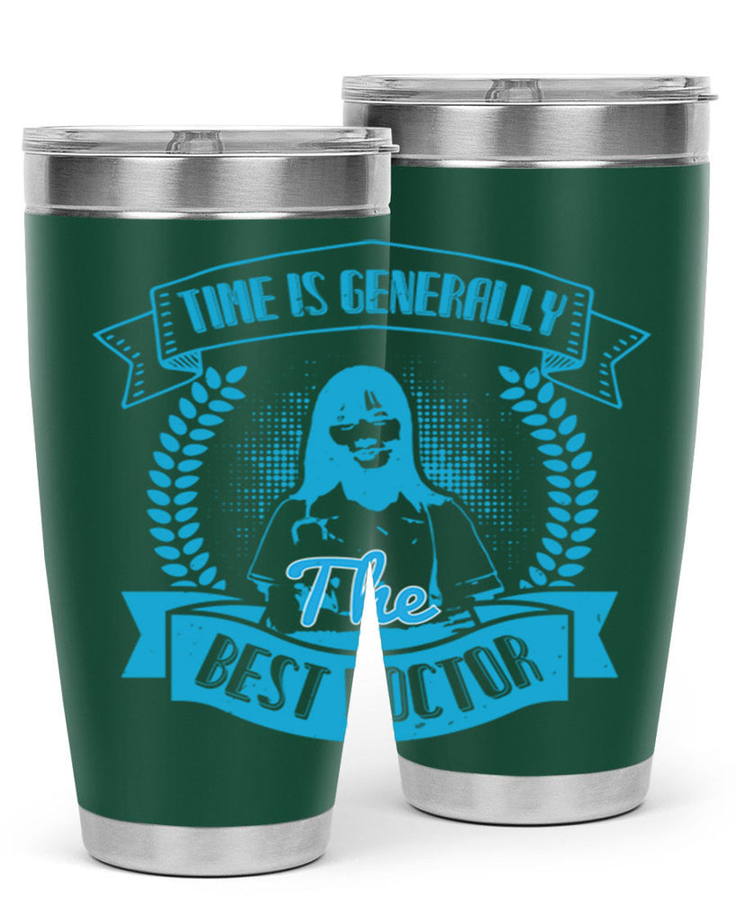 Time is generally the best doctor Style 12#- medical- tumbler