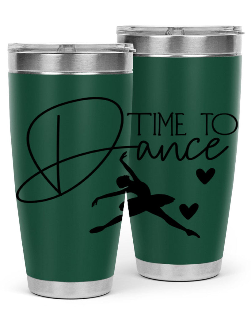 Time to Dance 85#- ballet- Tumbler