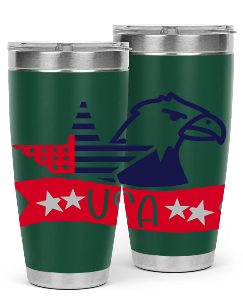 USA Style 182#- Fourt Of July- Tumbler