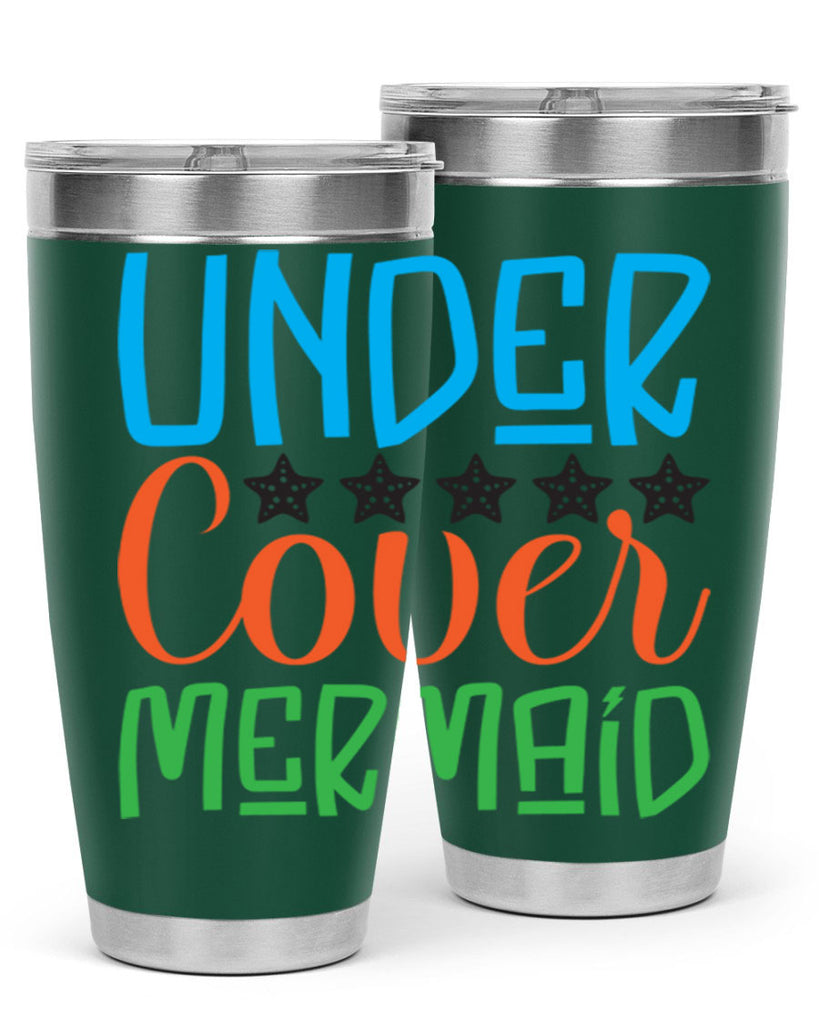 Under Cover Mermaid 648#- mermaid- Tumbler