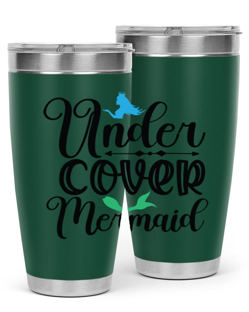 Under Cover Mermaid 651#- mermaid- Tumbler