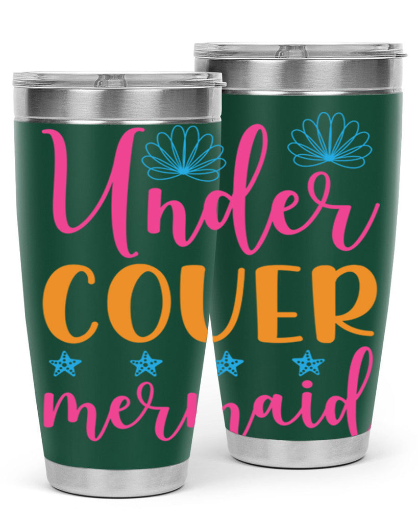 Under Cover Mermaid Design 653#- mermaid- Tumbler