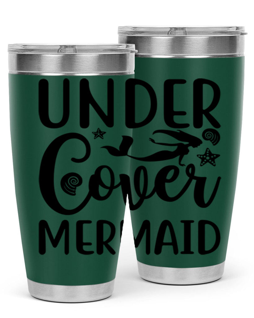 Under cover mermaid design 655#- mermaid- Tumbler