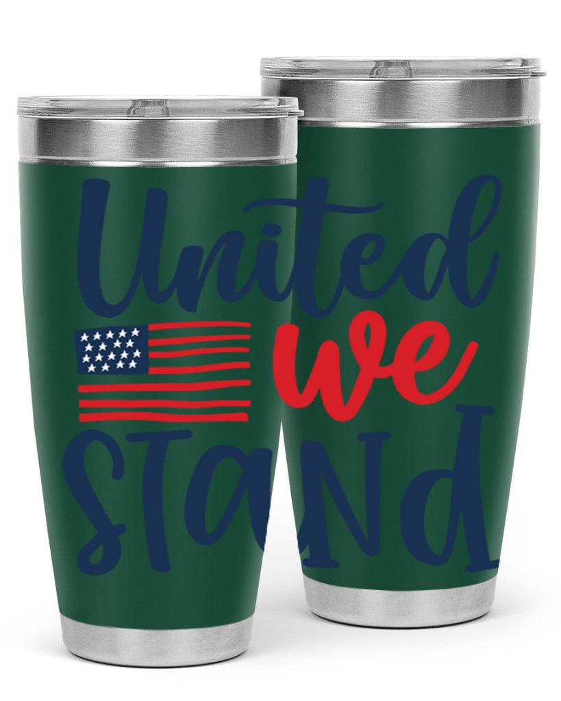United we stand Style 9#- Fourt Of July- Tumbler