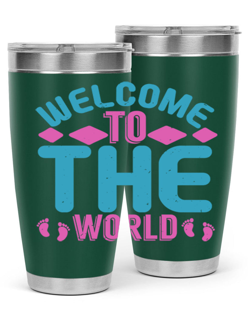 Welcome to the world Style 162#- baby- tumbler