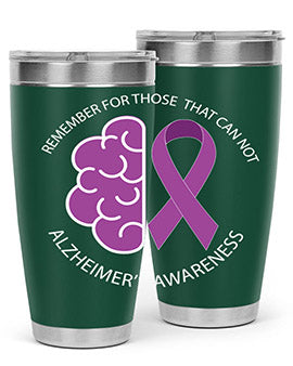 alzheimers awareness style 40#- alzheimers- Tumbler