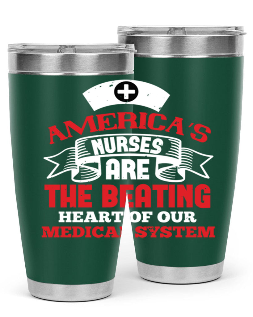 americas nurses are Style 295#- nurse- tumbler
