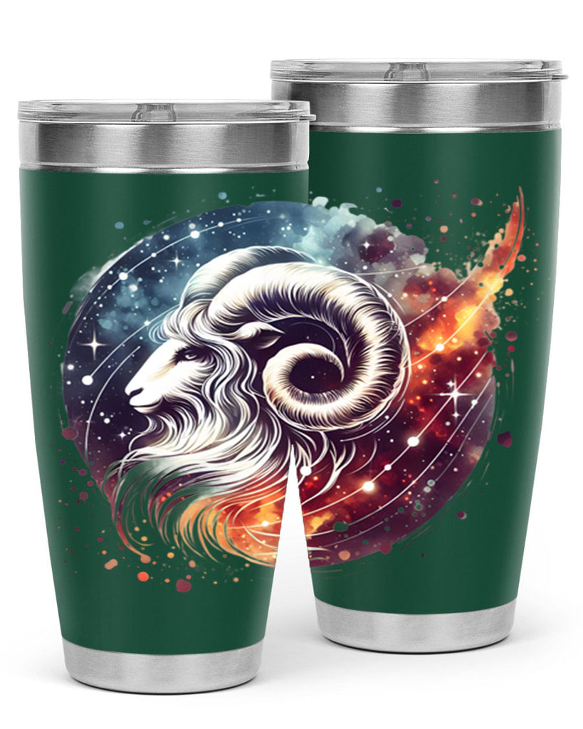 aries 124#- zodiac- Tumbler