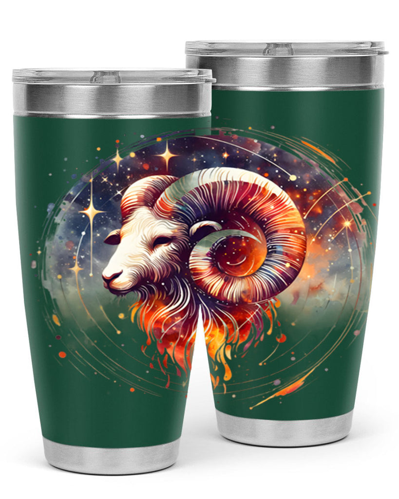 aries 125#- zodiac- Tumbler
