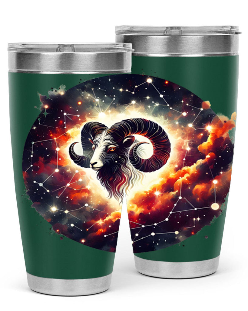 aries 126#- zodiac- Tumbler