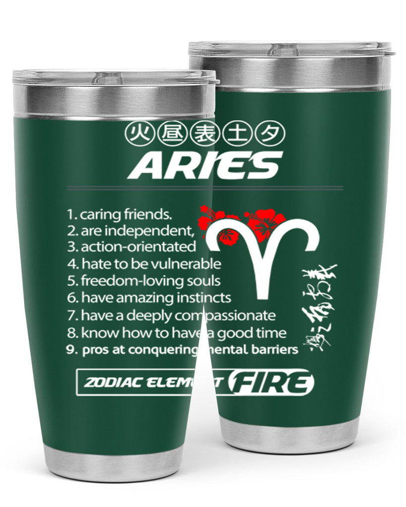 aries 137#- zodiac- Tumbler