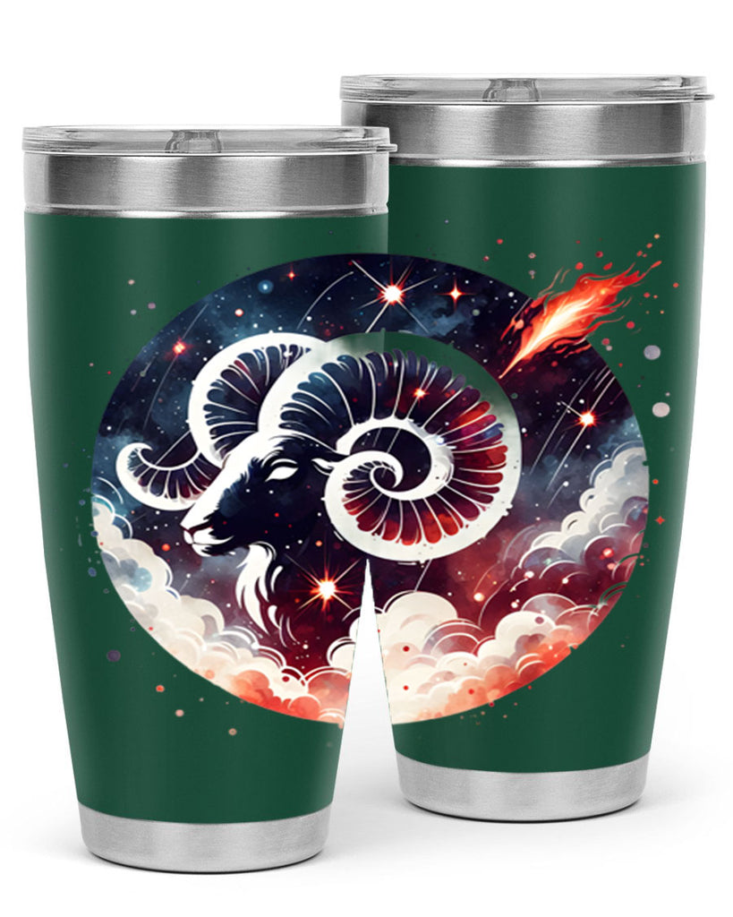 aries 140#- zodiac- Tumbler