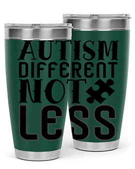 autism different not less Style 6#- autism- Tumbler