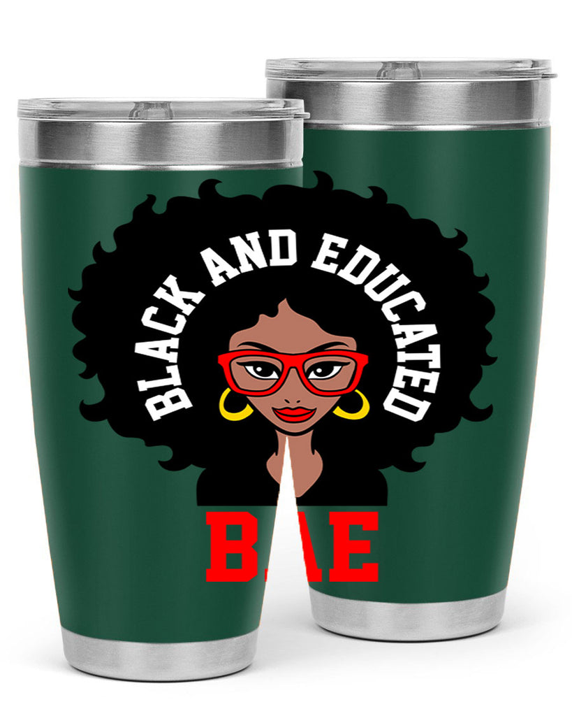 bae black and educated 267#- black words phrases- Cotton Tank