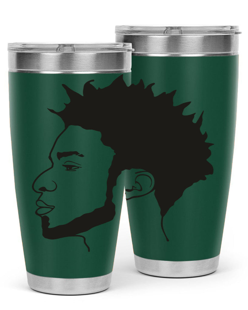 beardman 43#- black men - boys- tumbler