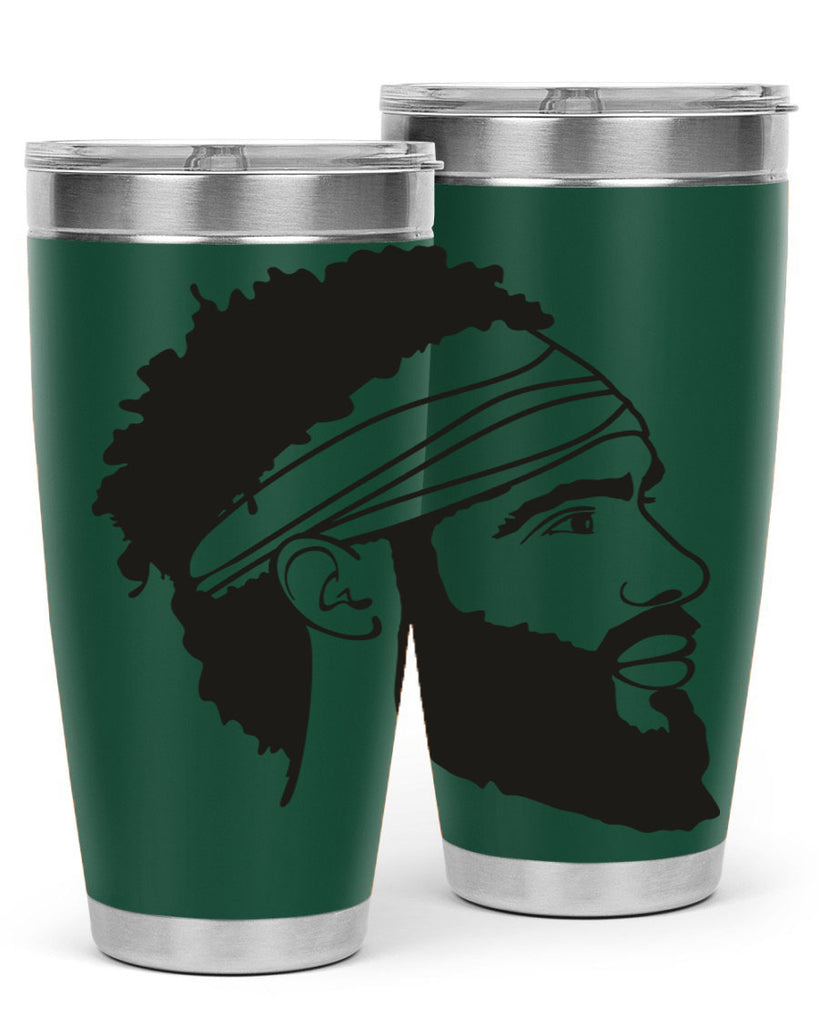 beardman 48#- black men - boys- tumbler
