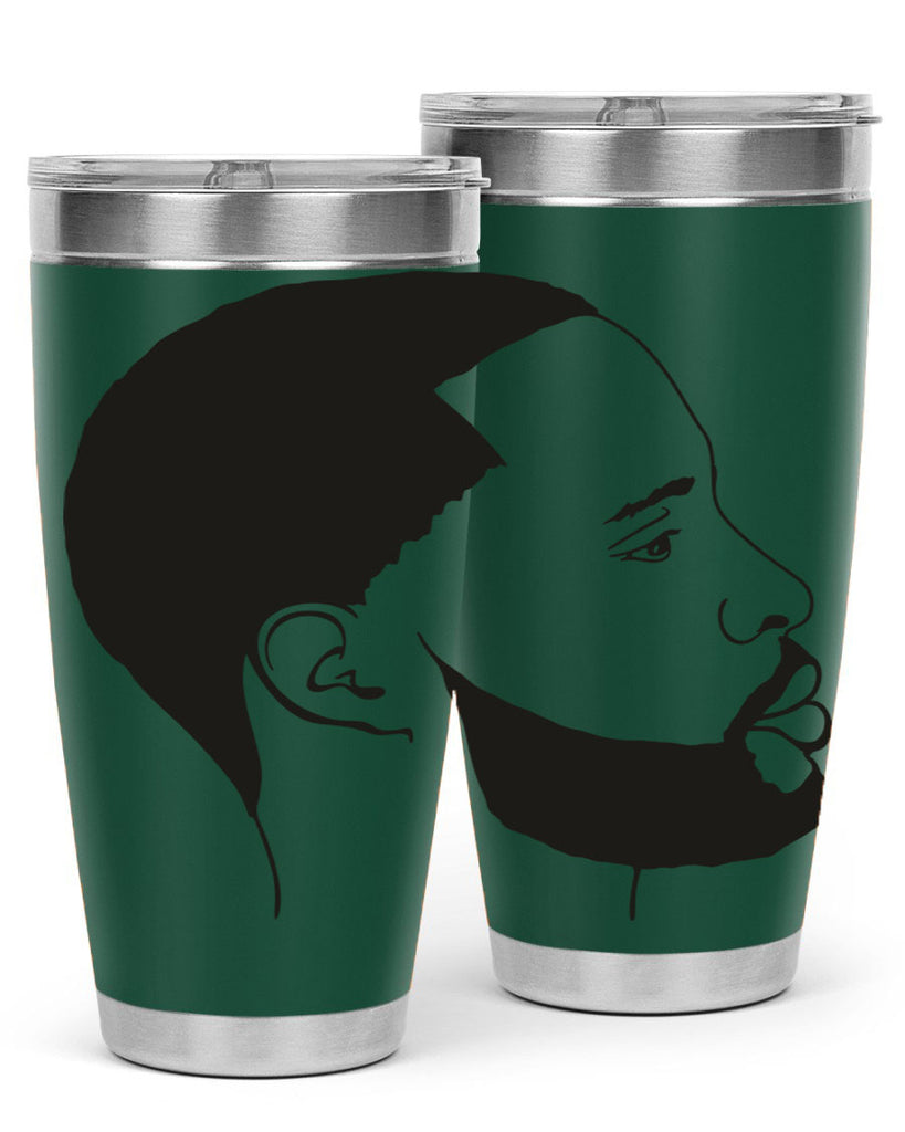 beardman 54#- black men - boys- tumbler