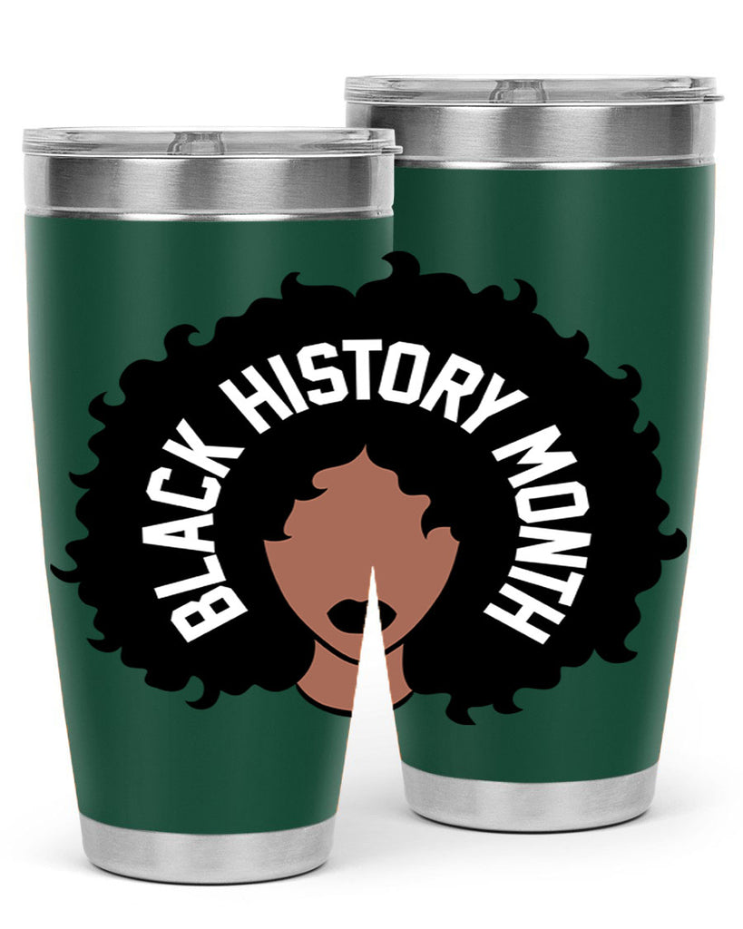 black history month afro woman 239#- black words phrases- Cotton Tank
