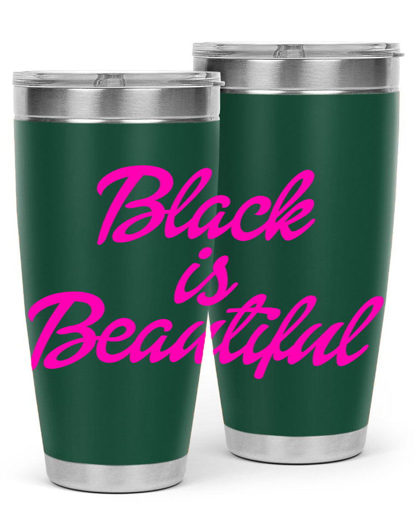 black is beautiful 200#- black words phrases- Cotton Tank