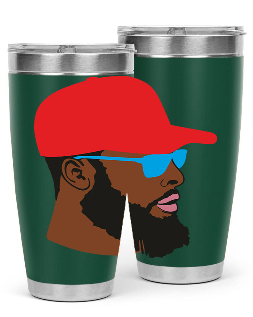 black man style 1#- black men - boys- tumbler