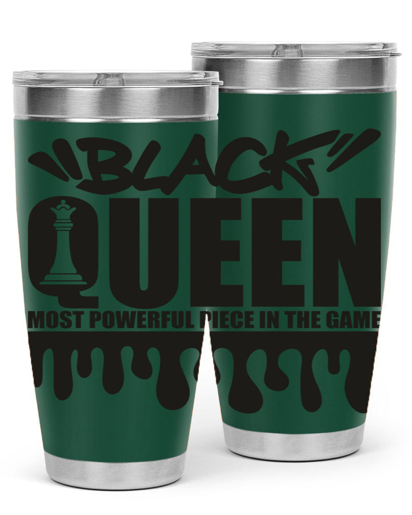 black queen 213#- black words phrases- Cotton Tank