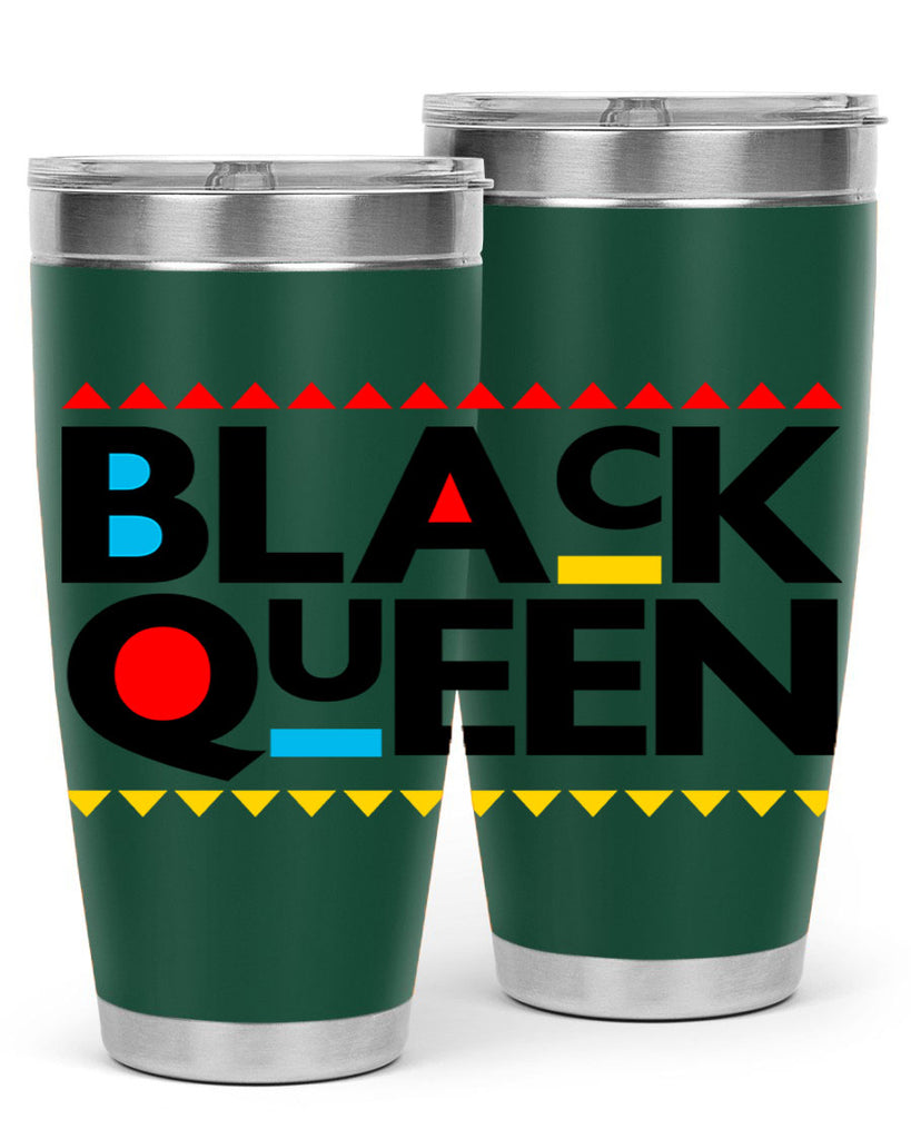 black queen 222#- black words phrases- Cotton Tank