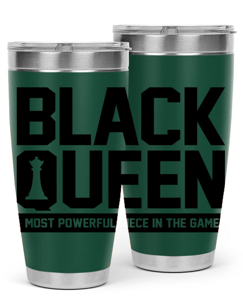black queenchess 194#- black words phrases- Cotton Tank