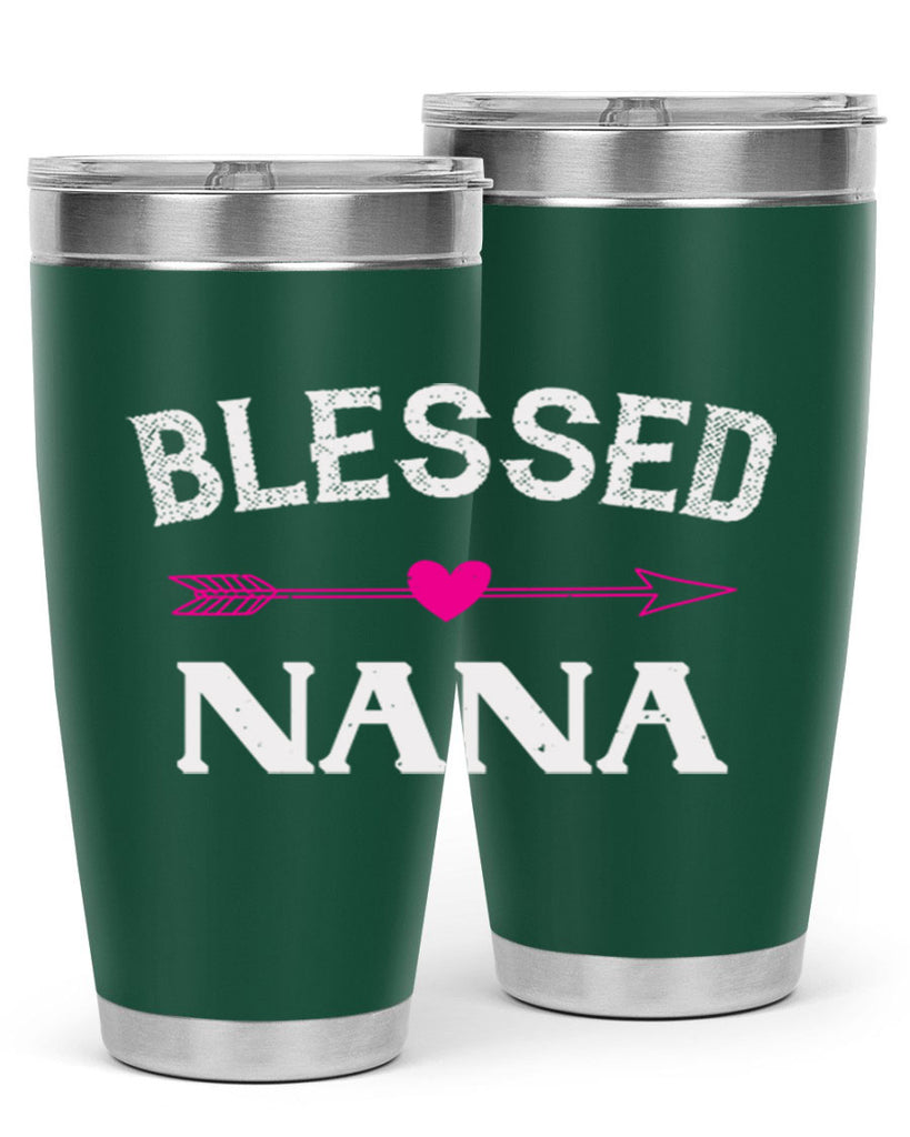 blessed nana 34#- grandma - nana- Tumbler