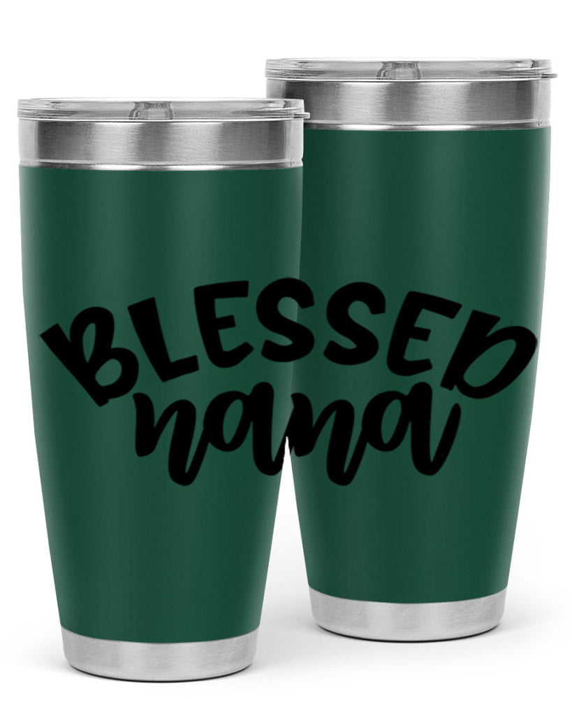 blessed nana 59#- grandma - nana- Tumbler